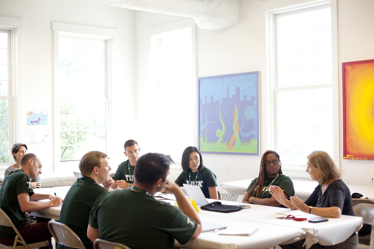 TuckSchool's tweet photo. 2018 Orientation photos are now on Facebook. Tag yourself! https://t.co/28EIFNXE9C #WeAreTuck #Tuck2018 https://t.co/90Yzpu9wml