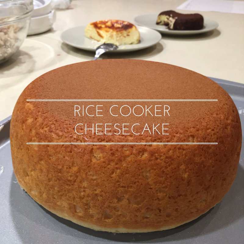 AromaHousewares's tweet photo. It's up! Fail-proof rice cooker cheese cake :) #aromatestkitchen #ricecooker #cheesecake https://t.co/NhTyU2LXVs https://t.co/1gzh3JRkOb