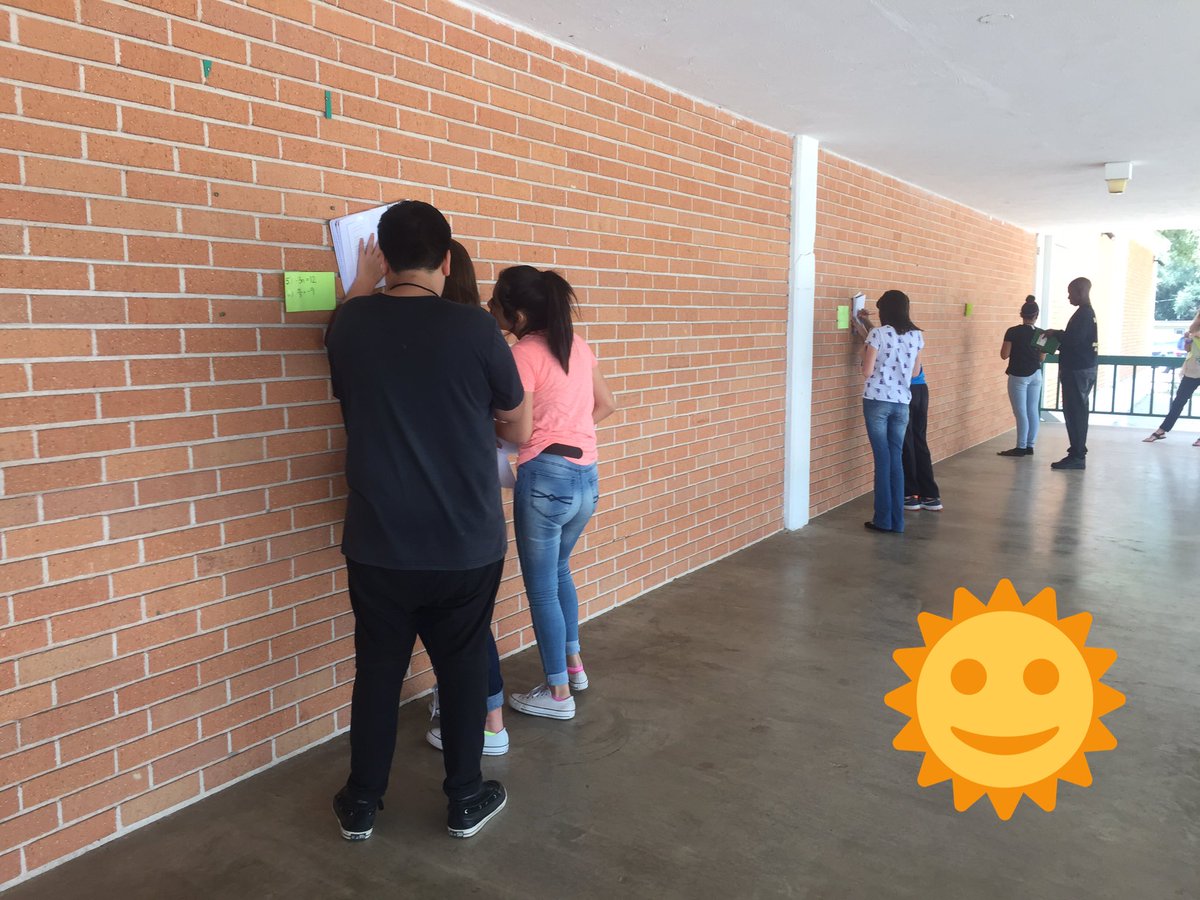 GLechler's tweet photo. Stations inside and out...way to go BJH 7th Math/ELA!#getthemmovin #bjhwired #bisdconnect https://t.co/YWya2lDu0Z