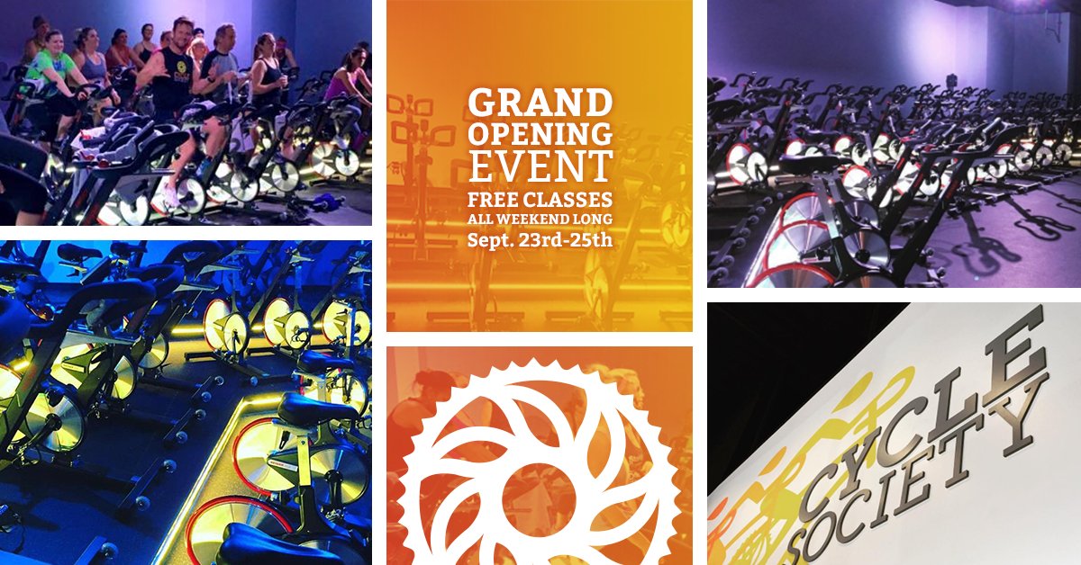 cycle_society's tweet photo. .@mn_kelsey You're invited to our Grand Opening, Fall Kickoff event! Learn more: https://t.co/HpMf7I24av https://t.co/cwLYlNMUsS
