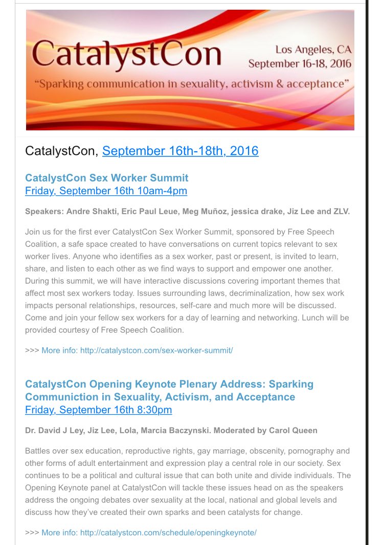 jizlee's tweet image. Next: @CatalystCon! Join me Friday &amp;amp; Sunday: #catalyst #cconsws #cconok #cconprop #cconstar #comingoutlikeapornstar