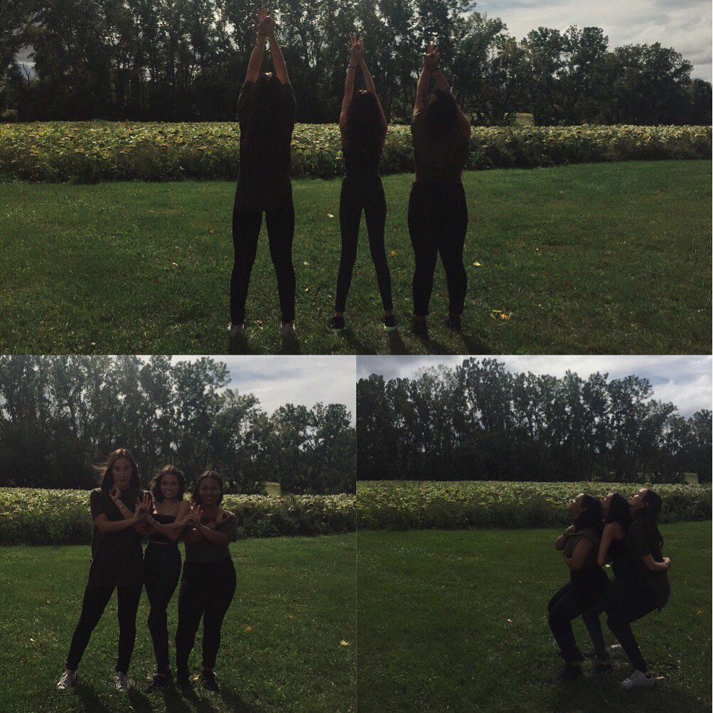 Xi_Chapter_OPB's tweet image. Meet our UG Sisters of Fall 2016, Imaris, Jaleh and Kaylin 🌻