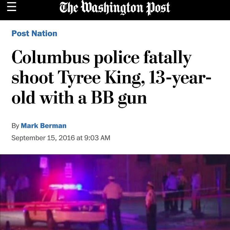 Tip's tweet photo. Absolutely NO RESPECT,nor VALUE for our lives or the lives of our children #RIPTyreeKing #BlackLivesMatter #USorELSE https://t.co/S4W30kGWvj