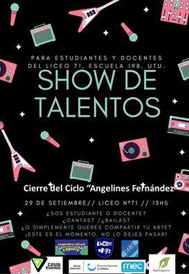Show de talentos en el liceo 71:
