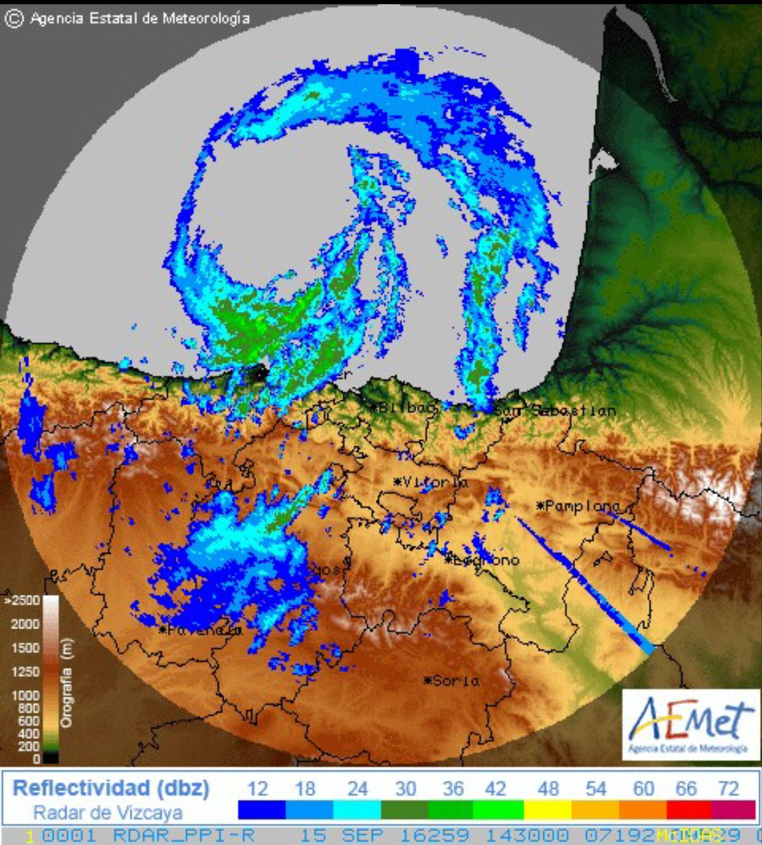 RetusPetrus's tweet photo. .@monicalopez_tve Sin duda me quedo con estas imágenes del satélite y el radar. Desde luego para guardar 😱😱 https://t.co/o0YYjZjG4u
