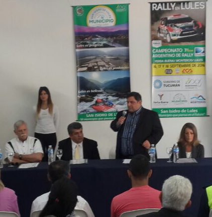 RallyArgentino's tweet photo. La carrera se presenta en @munilules Ya se siente el @RallyArgentino en #Tucuman ! Foto @masagustavo https://t.co/ylvL8YYGXM