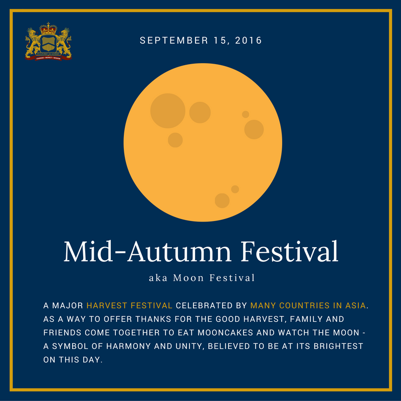 Fulford_Academy's tweet photo. Today is a day of celebration and giving thanks for many of our students! #MoonFestival https://t.co/abO8jQHntF