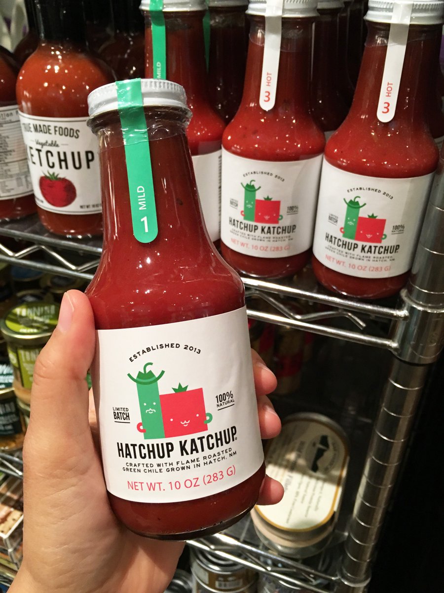ForagersNYC's tweet photo. Mmm…Love seeing @HatchupKatchup on our shelves! If you're a fan of #HatchChiles you'll def enjoy them too.🌶 #DUMBOBK https://t.co/6IgzkfHoXH