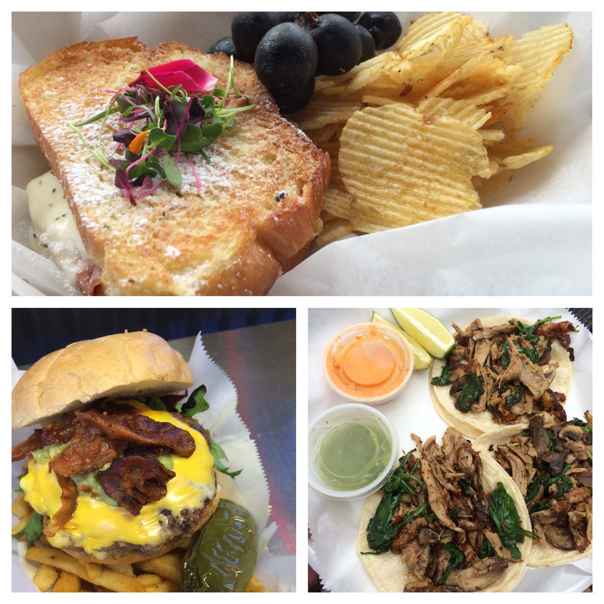 Come eat!! Lunch 11-2 Dinner 5-8 <a href="/Luckybeekitchen/">Luckybee Kitchen</a> <a href="/SantoFrijol/">Santo Frijol</a> <a href="/CrazyburgerFW/">Crazy Burger FW</a>