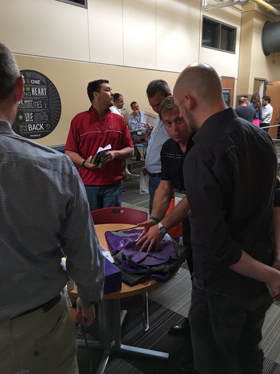 RandyJacques's tweet photo. Blackbaud employees learning about @HaloSolutions at Partner Fair @blackbaud #blackbaudpartnersummit2016 https://t.co/LWOwWuPncF