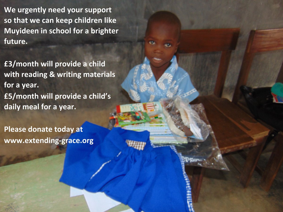 Extending_Grace's tweet photo. Official recession forces children out of school in Nigeria! Pls donate at https://t.co/Yto0hks95E &amp; help a child. https://t.co/p4adiMdwrd
