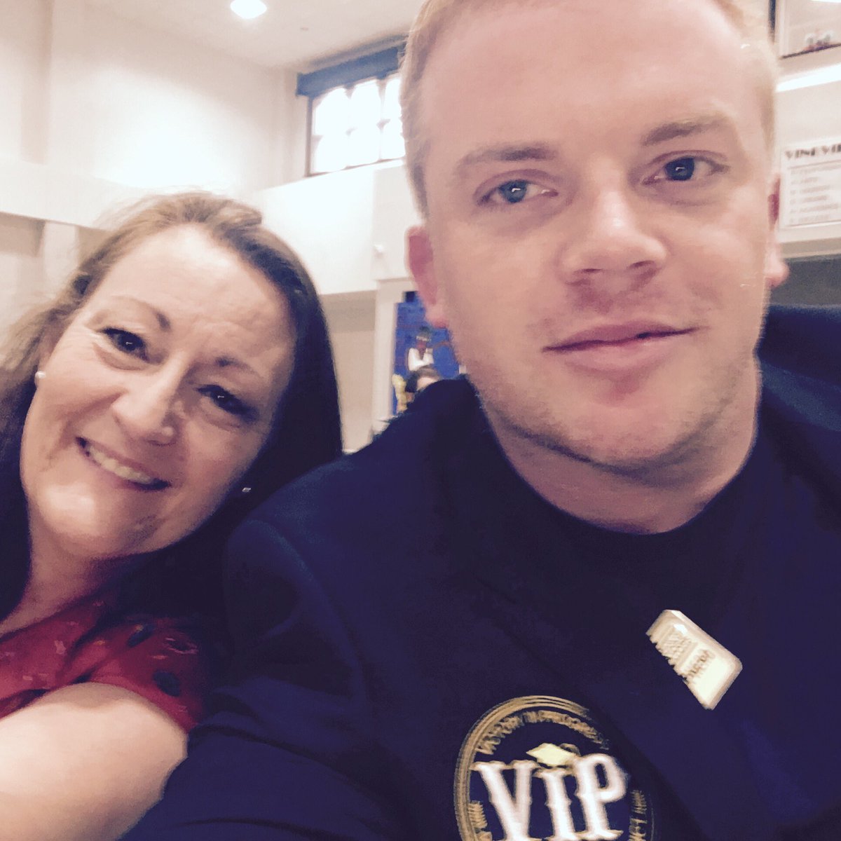 Shepherd_BJ's tweet photo. I am at @VAoftheArts for @HealthMPowersU! Got to see Donna from Lane (@BibbSchools)! #bibb3rdgrade https://t.co/nDCdhlBfDE