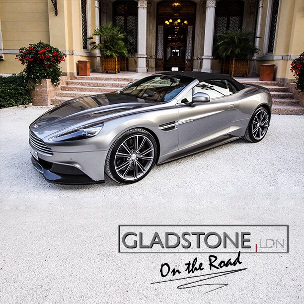 GladstoneLondon's tweet photo. Day 2 of #gladstoneontheroad with @ElegantResorts: Our @astonmartin #Vanquish outside Grand Hotel Villa Feltrinelli https://t.co/K8dbOgYPNE