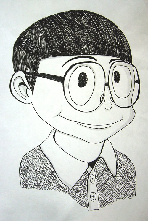 Awesome Pencil Color Of Doraemon  Nobita  DesiPainterscom