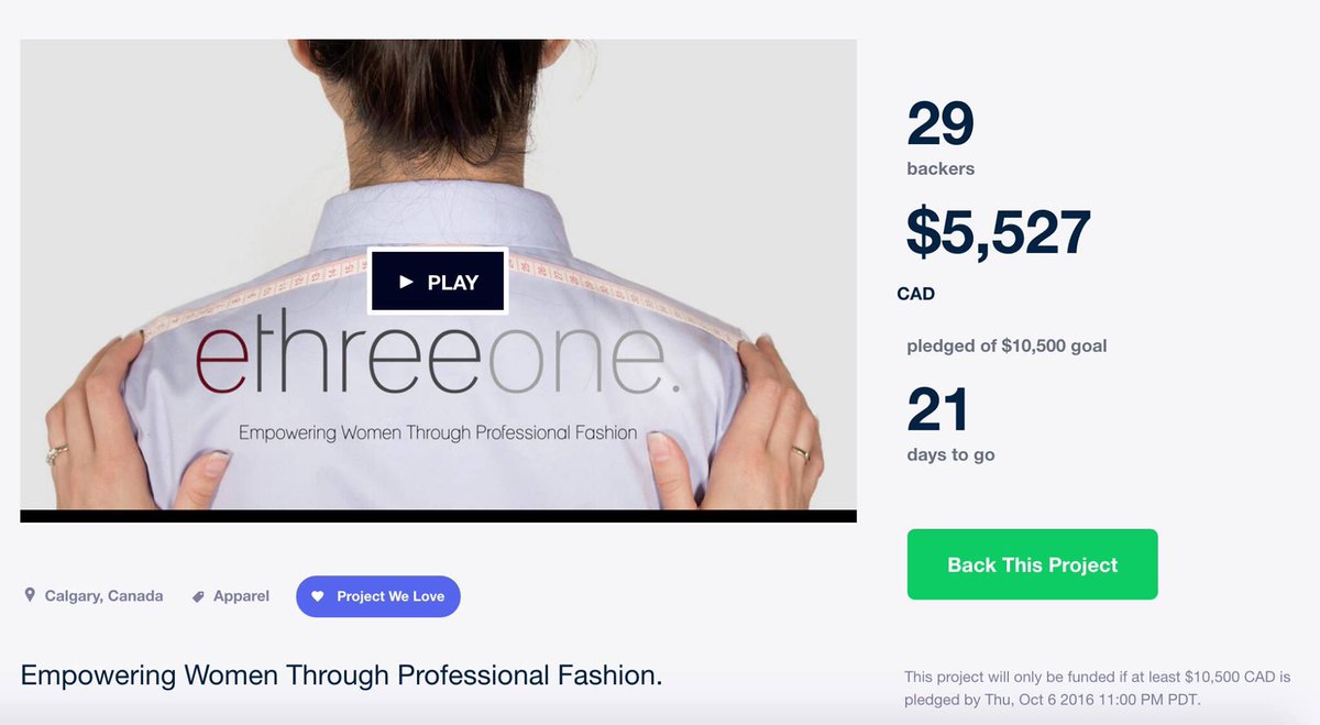 First half complete within 1 week! It's all b/c if YOU! #crowdfunding #campaign #Kickstarter
kck.st/2cwCdDd