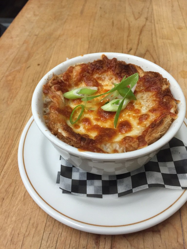 lethlegion's tweet photo. Today's mouth-watering specials:
Lunch/Dinner Special: Hot Beef Sandwich
Soup of the Day: French Onion https://t.co/mXseWrYqDc