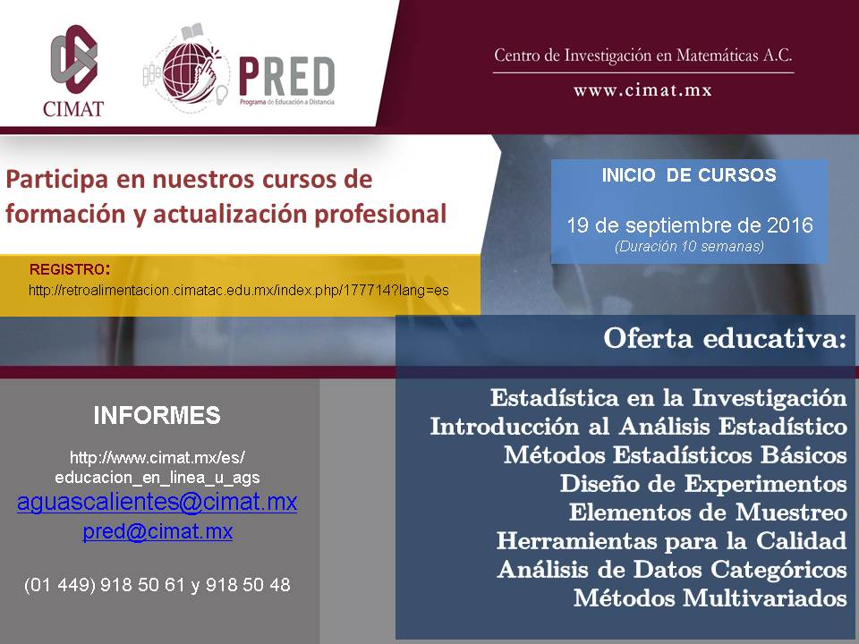 CimatAgs's tweet photo. #CimatPRED
Vista nuestra página https://t.co/1sR0uCrPoe

Y regístrate en
https://t.co/KJMUwSWHDQ https://t.co/AVcphVchyi