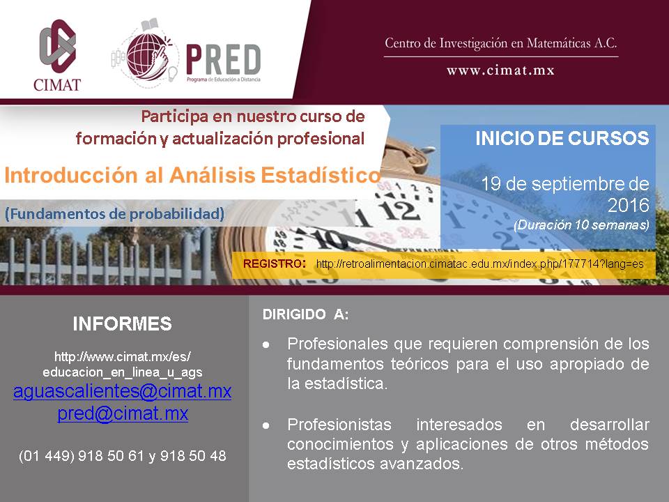 CimatAgs's tweet photo. #CimatPRED
Vista nuestra página https://t.co/1sR0uCrPoe

Y regístrate en
https://t.co/KJMUwSWHDQ https://t.co/DfFV1K2zhC