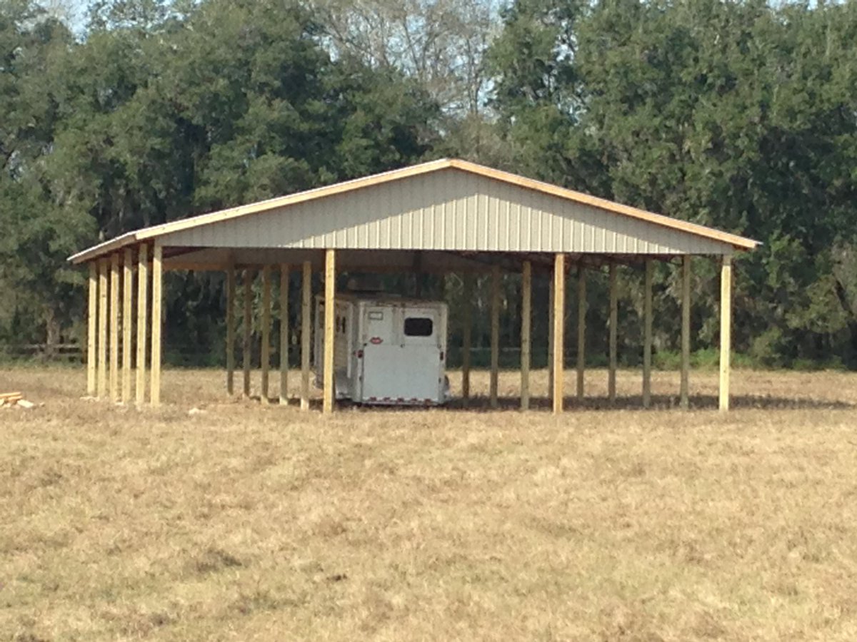 Over Built Barns On Twitter Steel Truss Barn Kits Https T Co