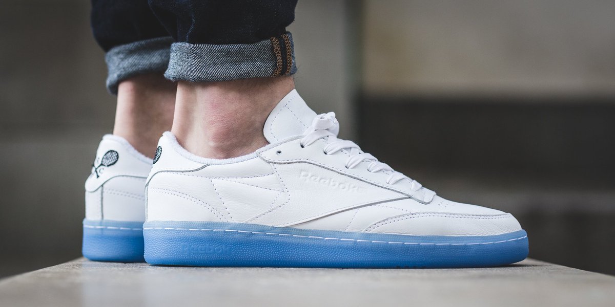 reebok club c 85 skull grey