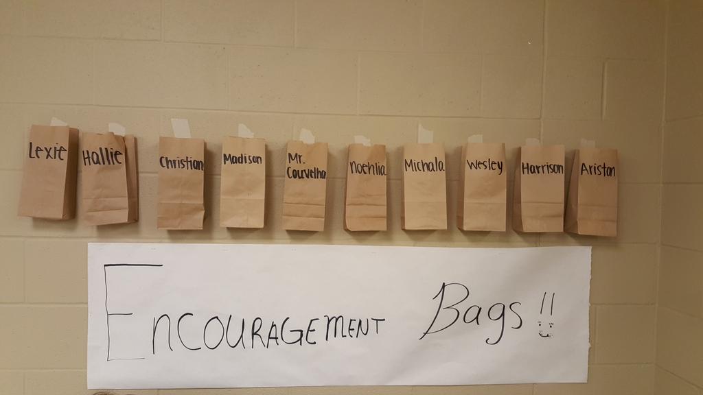 Staff Members can now write positive encouraging notes about each other to show support!