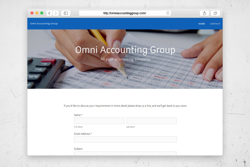 Check out the #website we designed for our friends over at #OmniAccountingGroup