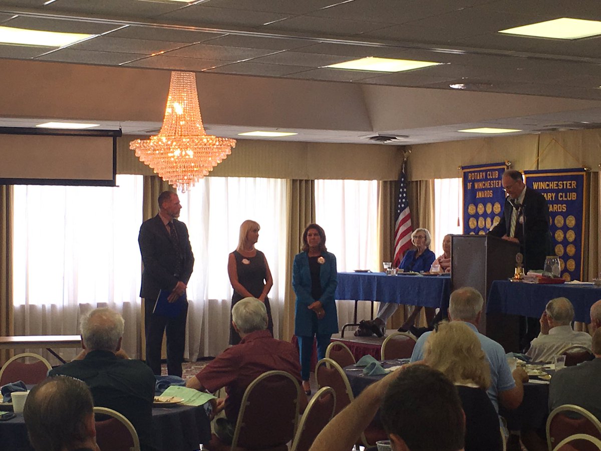 WincVaRotary's tweet photo. Welcome new member Jennifer Stanford! https://t.co/DVZhW8z1Ux