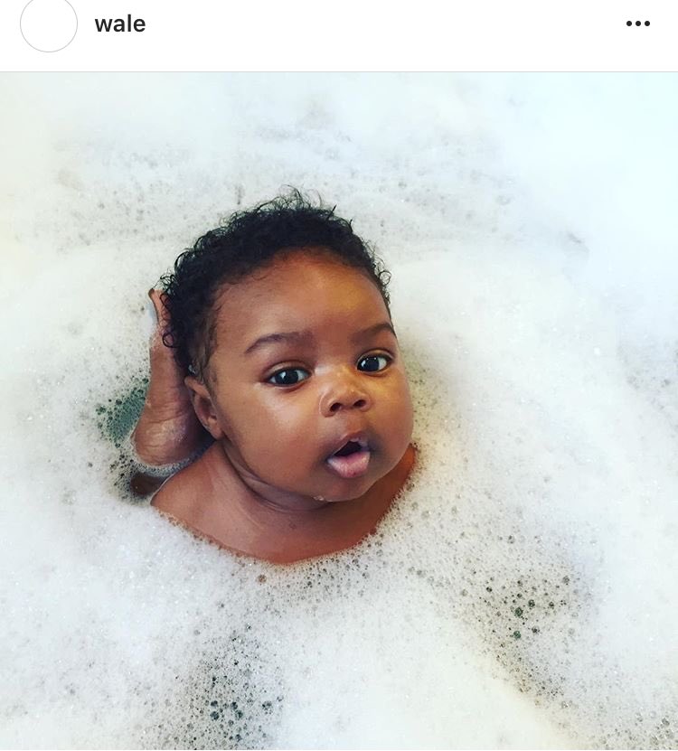 yhngzzie's tweet photo. Wale's baby is so beautiful.. https://t.co/XnpoJcbOLw