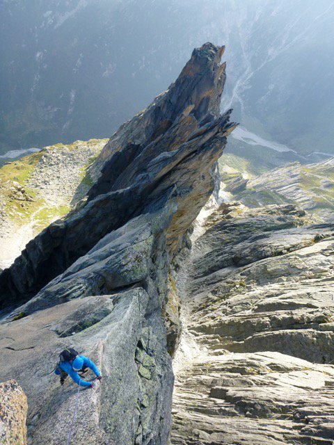 RichCross_AG's tweet photo. Salbitschen west ridge - amazing end to the season! with @ChrisJHague @Brit_Mt_Guides @Arcteryx https://t.co/RutbOxZugf
