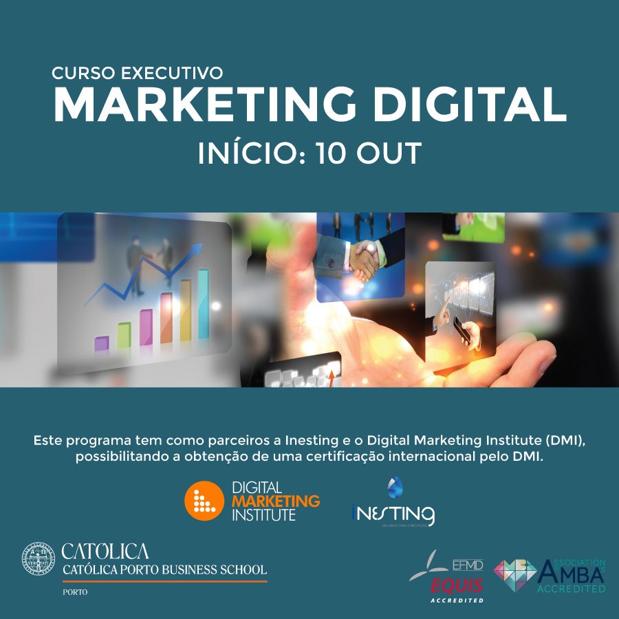 Saiba mais sobre o Curso Executivo de Marketing Digital.

Inf: catolicabs.porto.ucp.pt…/curs…/cemktdigital/9251