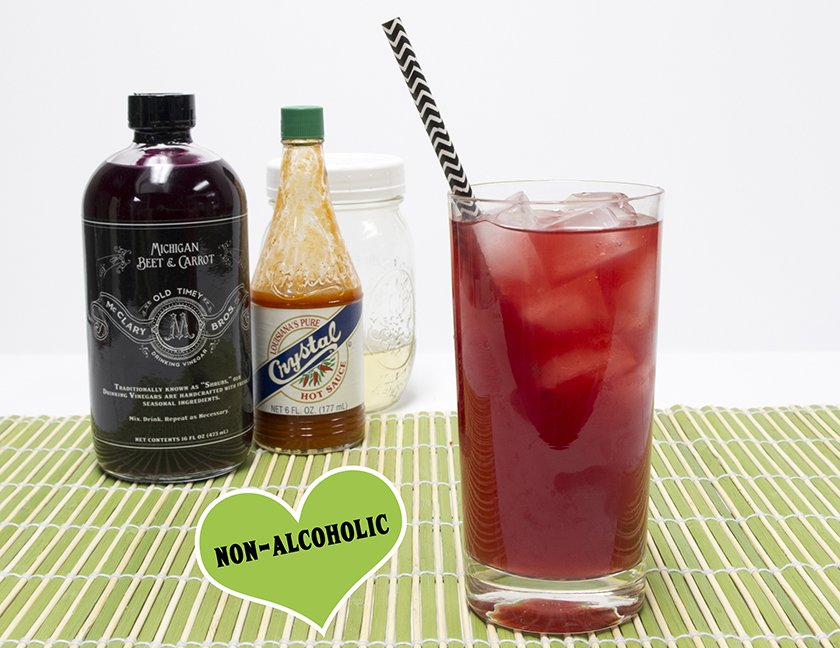 Kick off November with this spicy #craftsoda! Mama's Gun: bit.ly/2d17FtZ #crystalhotsauce #drinkingvinegar