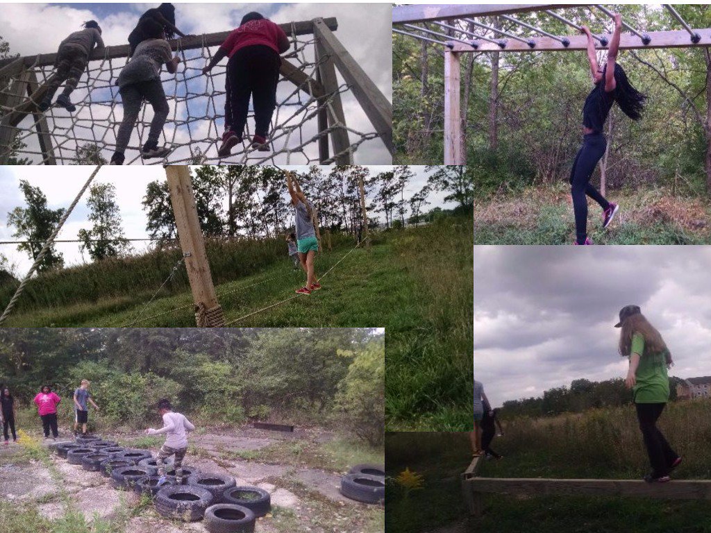 WestParkMycom's tweet photo. West Park youth leaders conquering the @EuphoriaFitness obstacle course! @AmazinnMe @MyComCleveland https://t.co/bL4WggxoZd