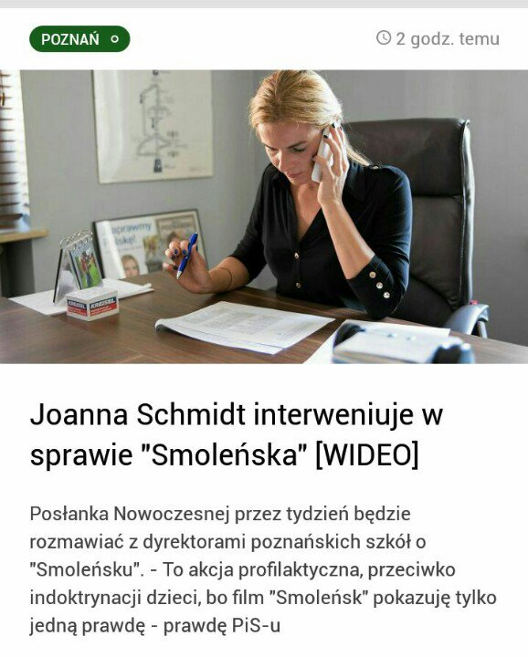 naciski na dyrektorów szkół w sprawie "Smoleńska"