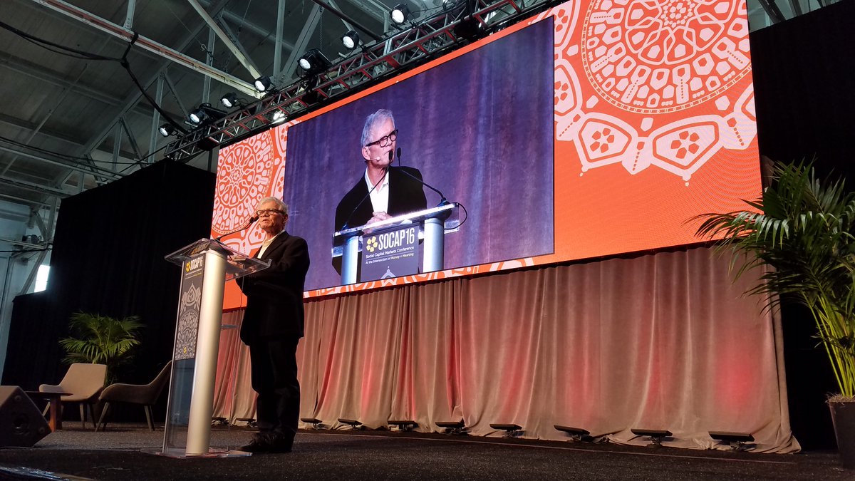 "A commitment to reducing impact on the planet is increasing our business value."-Rick Ridgeway, Patagonia #SOCAP16