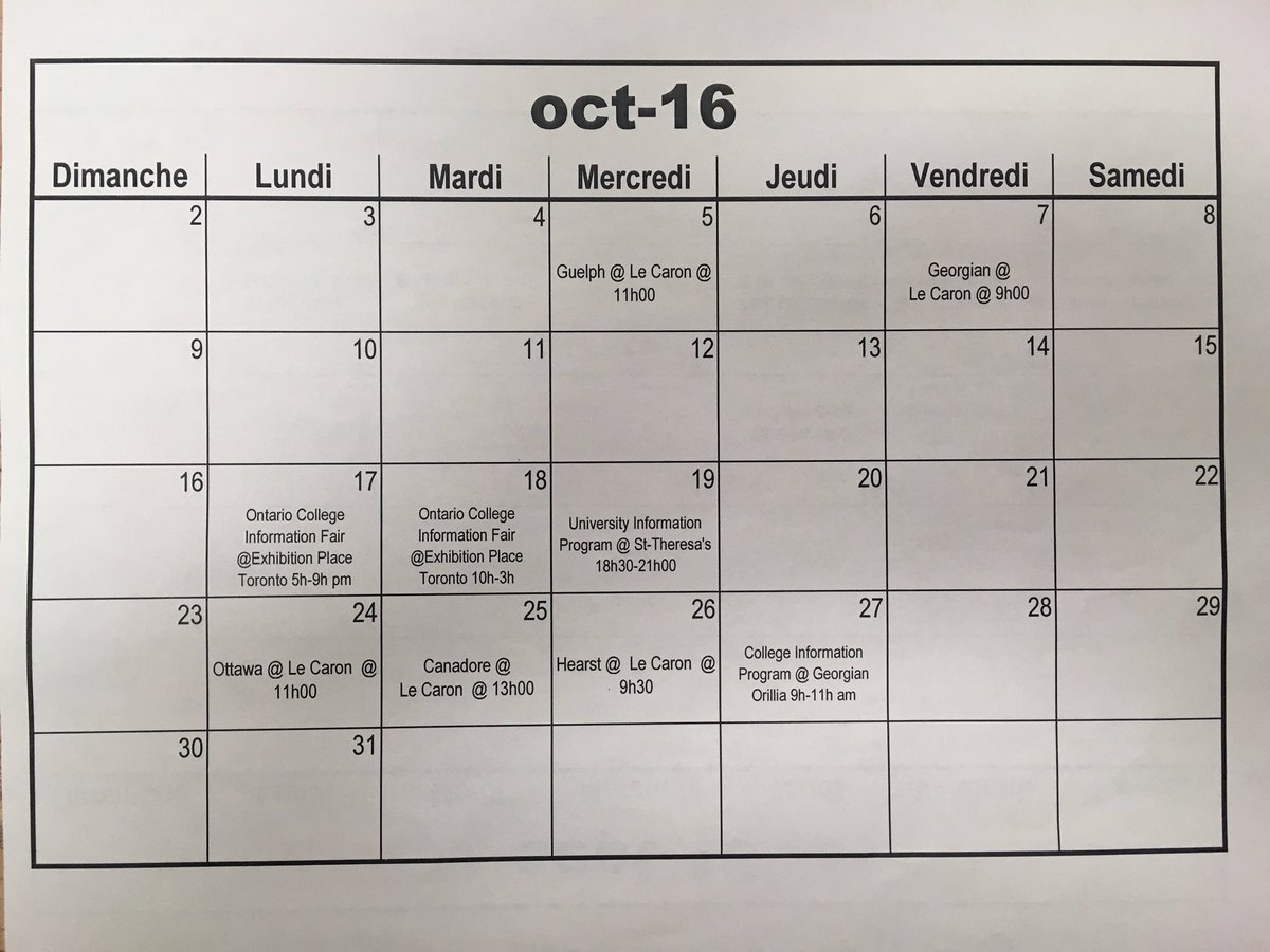 ESLCorientation's tweet photo. Voici ce qu'il se passe au mois d'octobre et novembre pour les #finissantsESLC de @ESLeCaron https://t.co/0PK9ZttsqA