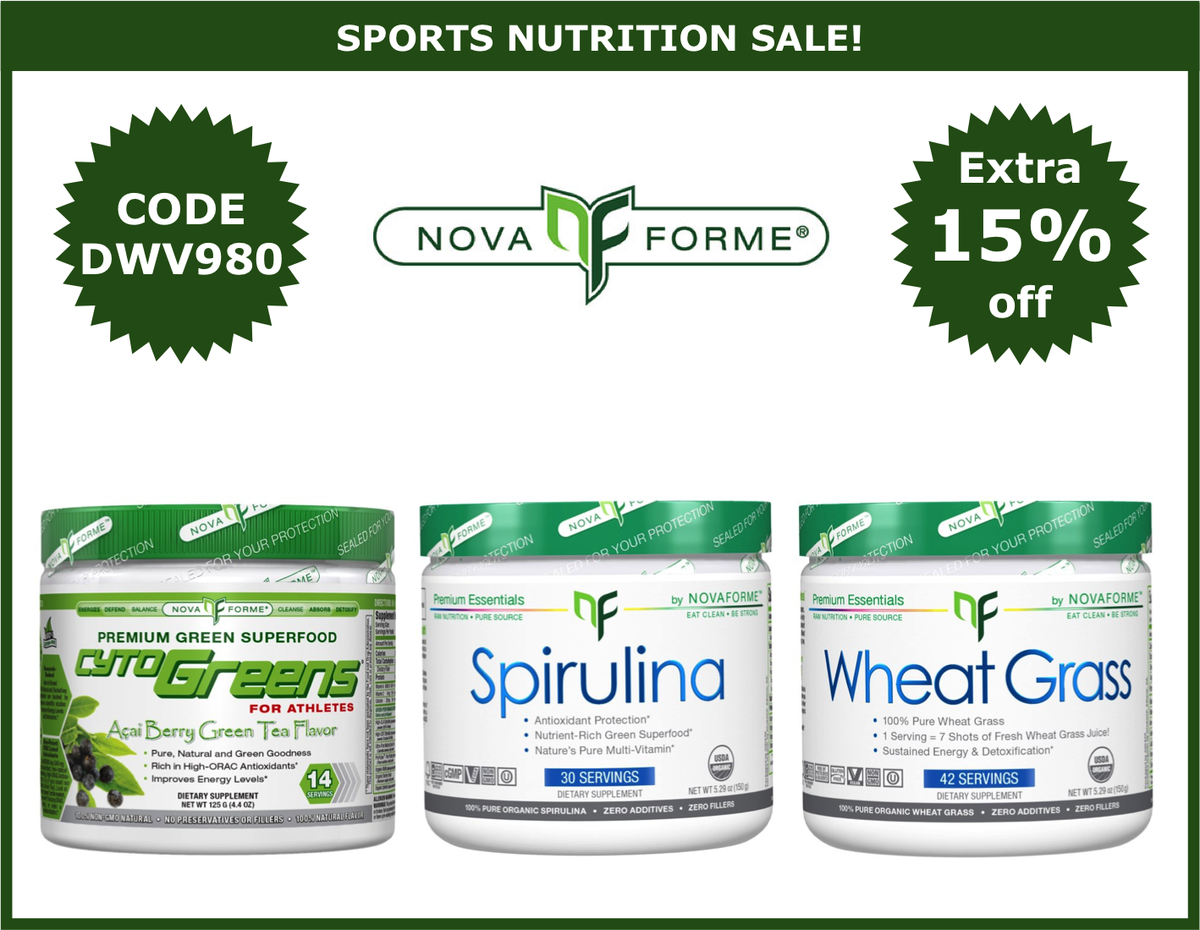 dwv980's tweet photo. 🍀Extra 15% off #SportsNutrition #NovaForme- https://t.co/4yv5ZJjil8
✅Ends 09/21 10:00 am PT
✅Use code DWV980 #iherb https://t.co/jPFmRY3bxl