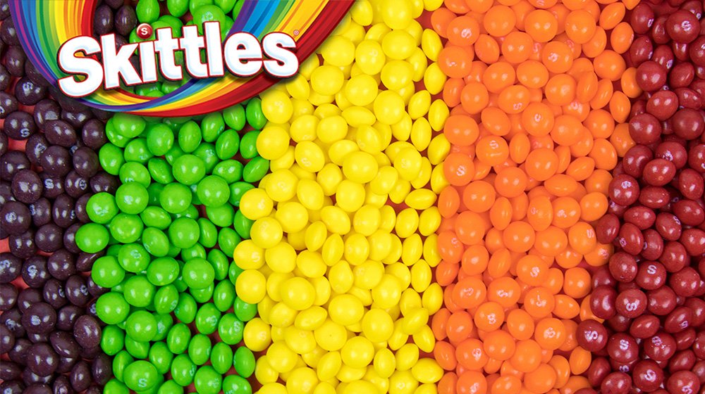Skittles's tweet photo. I eat my Skittles nom by nom. How do you eat yours? #ThursdayThoughts #TasteTheRainbow https://t.co/IqmBCQBHuO