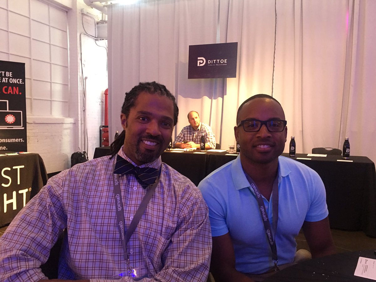 scispeak1's tweet photo. Great meeting entrepreneur Topher Overstreet of @xiik at @MBOIndy. #MBO16 https://t.co/1ypywWlTsm