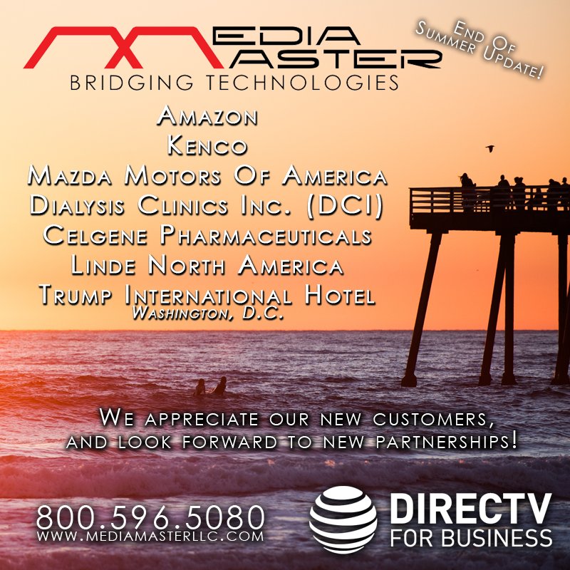 MediaMasterLLC's tweet image. #Amazon #Kenco #Mazda #DCI #Celgene #Linde #TrumpHotel