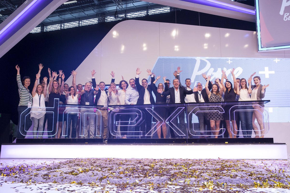 dmexco's tweet photo. The #dmexco Team says #Thankyou to all of you! You rock the Show! https://t.co/CIXVstN7kS