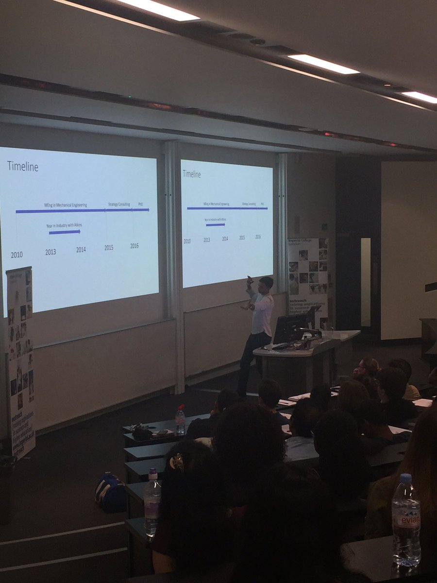 icoutreach's tweet image. Guy, one of our Mechanical Engineering PhD students showcasing the life of an UG engineering student #STEMPotential
