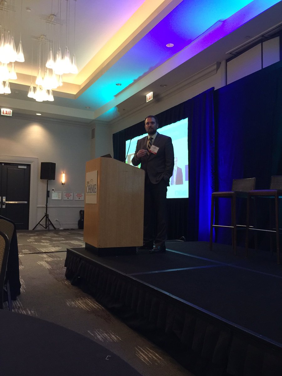 vWilmo's tweet photo. Listening to CISO Erik Decker from UCMC talk Healthcare Cybersecurity at #CPES16 https://t.co/NFi4zo5ZDz