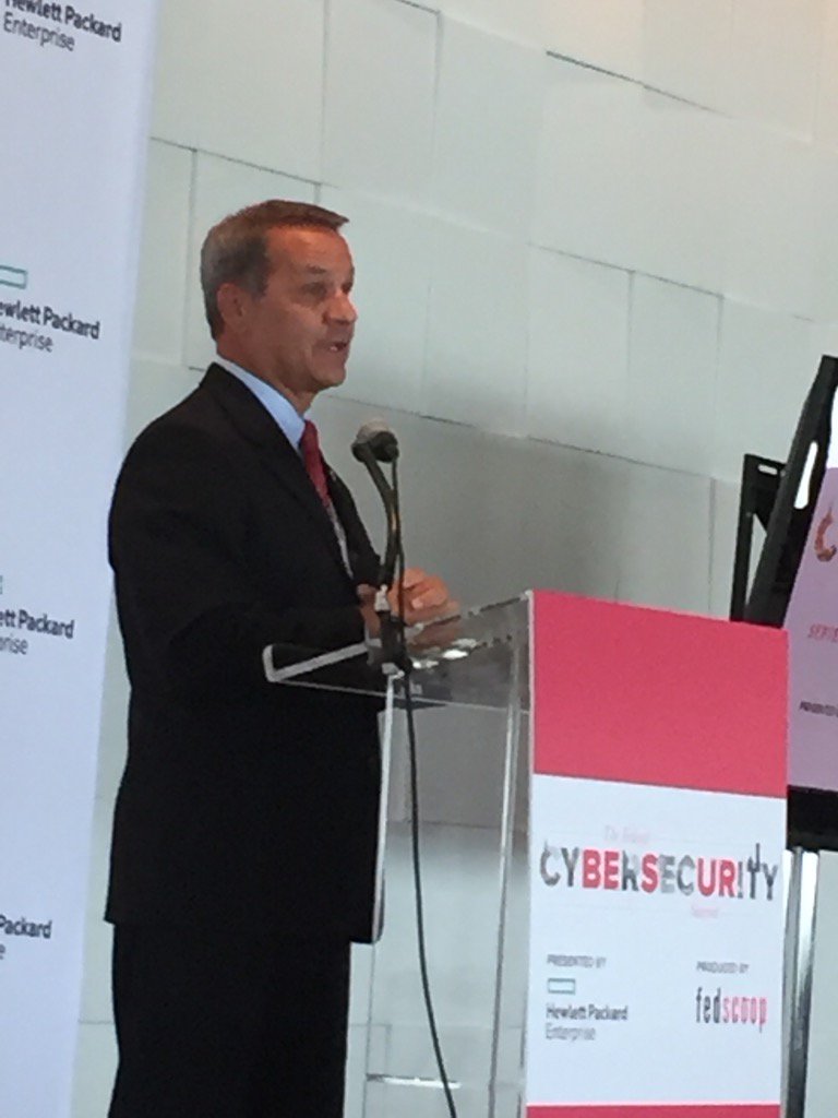 myorigingals's tweet photo. .mrrinva wraps up #FedCyberSummit for @HPE_GovSec - read Hacking elections is easy from @ICITorg https://t.co/ELVohE8NdZ