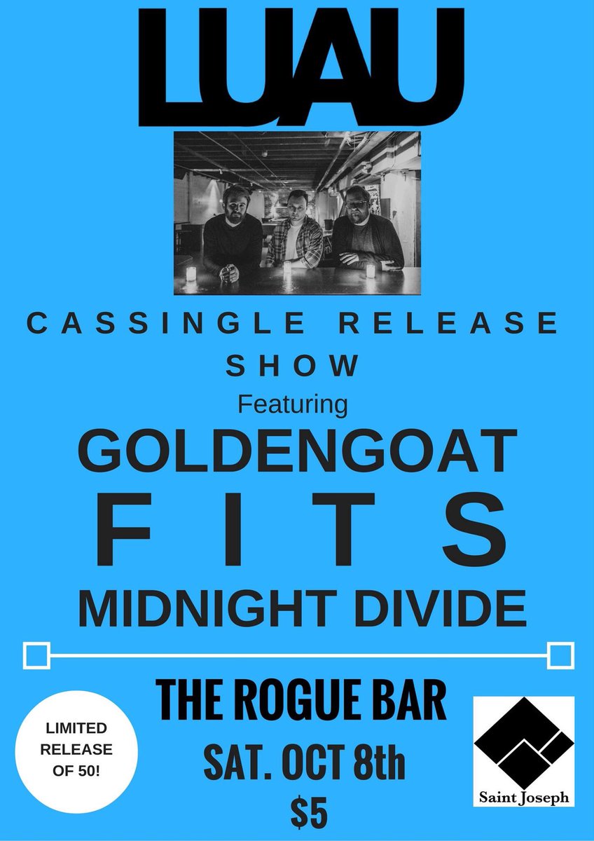 stjosephaz's tweet photo. Our 6th release is coming up October 8th at @roguebar! You'll definitely want to grab one of these sweet cassingles! https://t.co/abhbeltidY