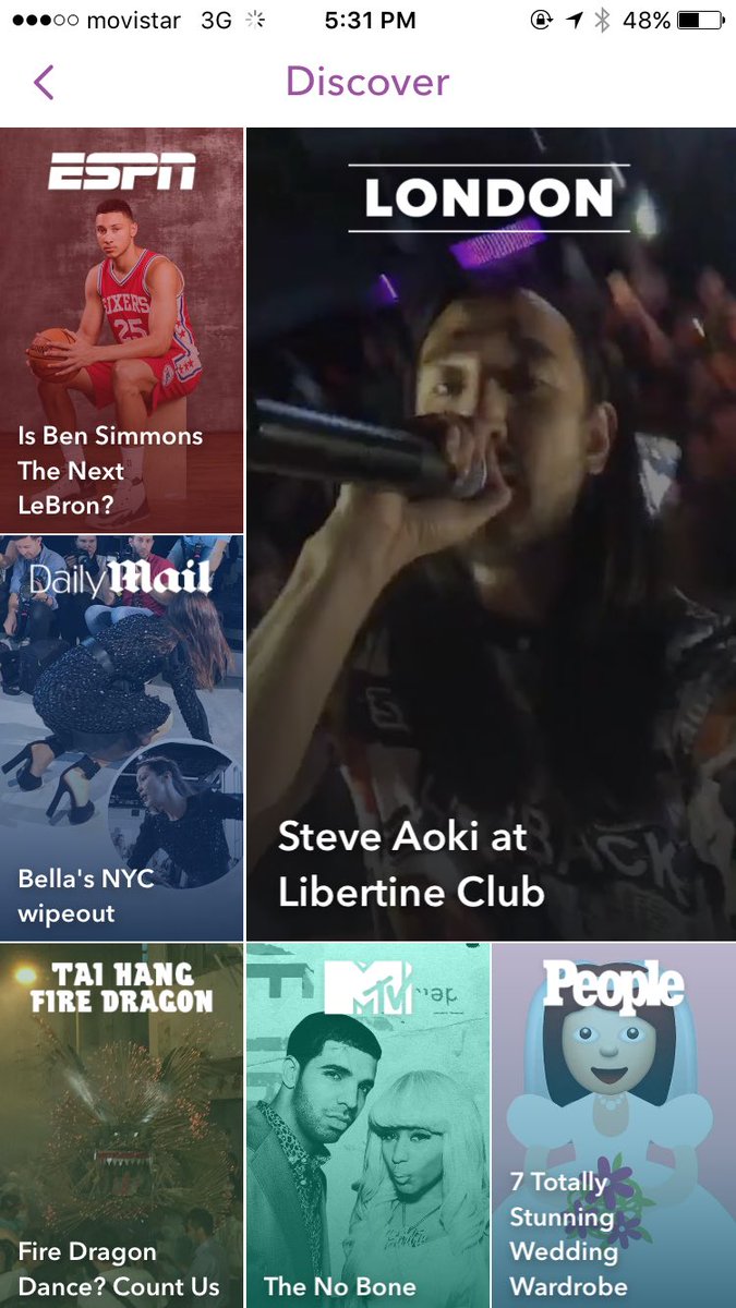 My club show in London got a discover story in Snapchat!! Check it!! Follow me AokiSteve https://t.co/jboMq1cuoO