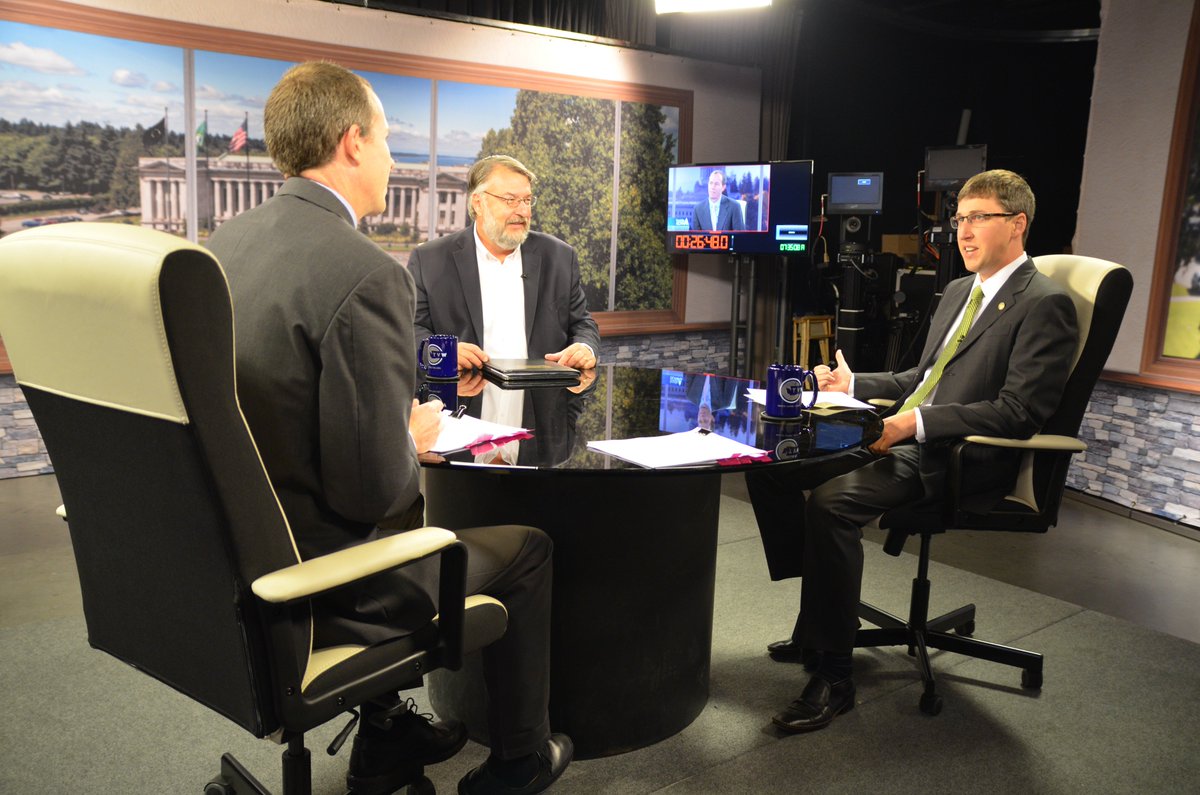TVWnews's tweet photo. I-732 debate tonite on @InsideOlympia 7 pm @CarbonWA @NoCarbonTaxWA @WAstatlabor @WAAFLCIO @GregWRock #waelex #waleg https://t.co/VnrS660IuK
