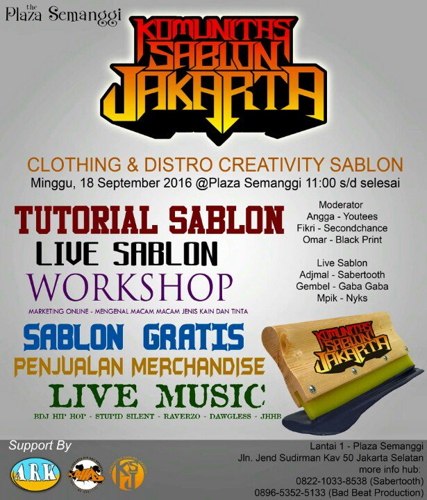 Minggu,18 Sept Stupid Silent bakalan perform di Event ini nih..come &amp; join Us