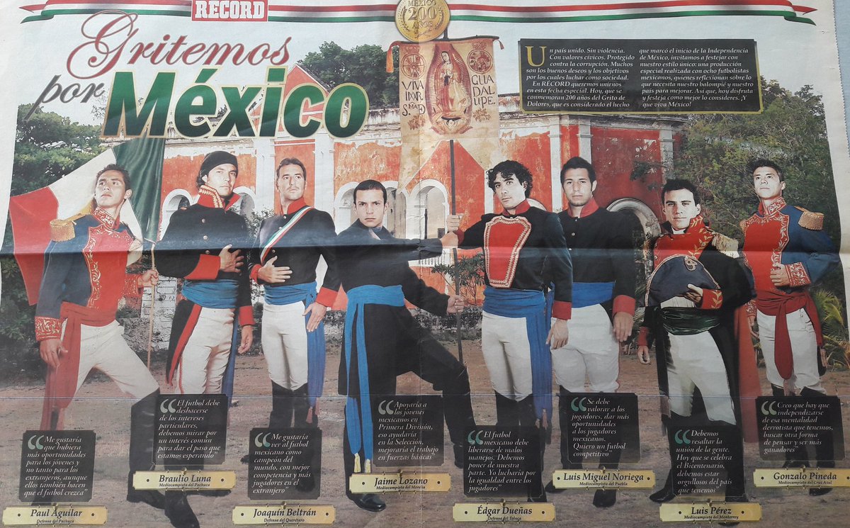 DenisseCerdaLun's tweet photo. VIVA MÉXICO! ❤😊⚽ 
#Yvivaelfutbol #GritemosPorMexico #Record2010  @capibeltran  @jaime_lozano_ https://t.co/Xvy1nX4uyU