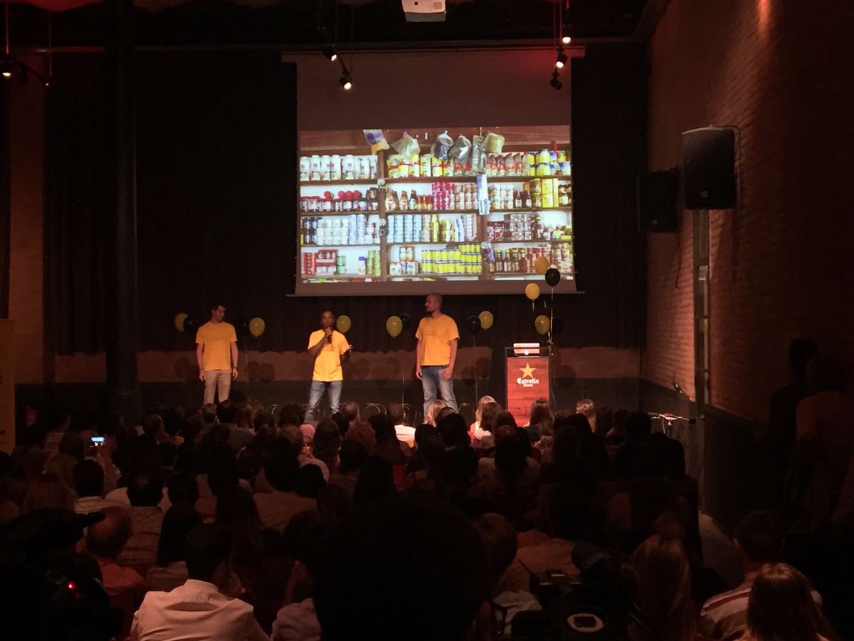 fundacionexit's tweet photo. Un gran 👏👏👏 para @korka25 #dreamer y #alumniExit en su exposición del proyecto realizado en @imaginecc @FBSabadell https://t.co/EG4x54dioY