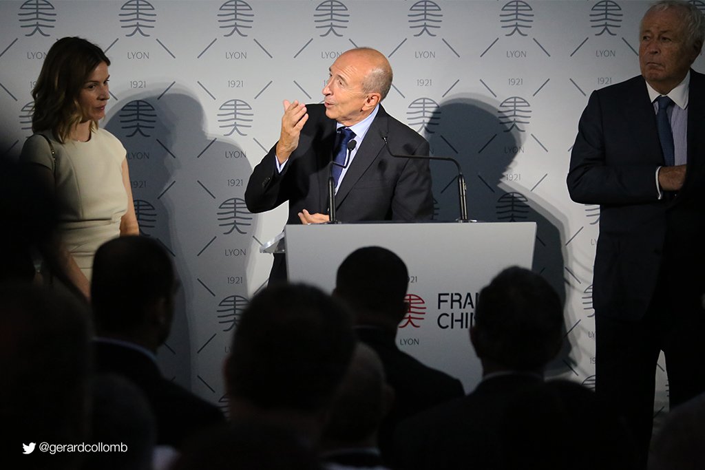 gerardcollomb's tweet image. 🇫🇷🇨🇳 Le nouvel Institut franco-chinois de #Lyon ouvre ses portes ce soir en présence de l'Ambassadeur Zhai Jun.